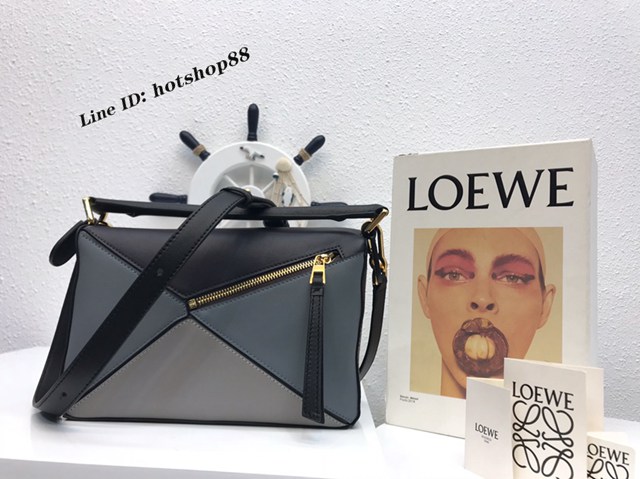 Loewe羅意威Puzzle女款系列小號幾何包 手提肩背斜挎女包 10172 lyw1034